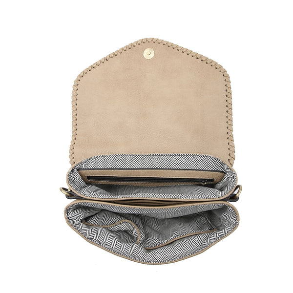 Sloane Whipstitch Crossbody Purse