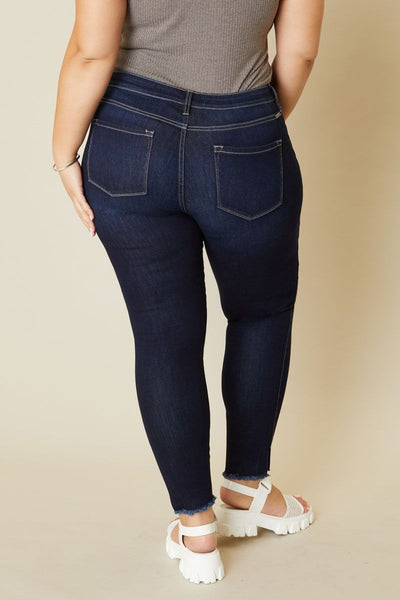 Delaney High Rise Skinny Ankle Jeans