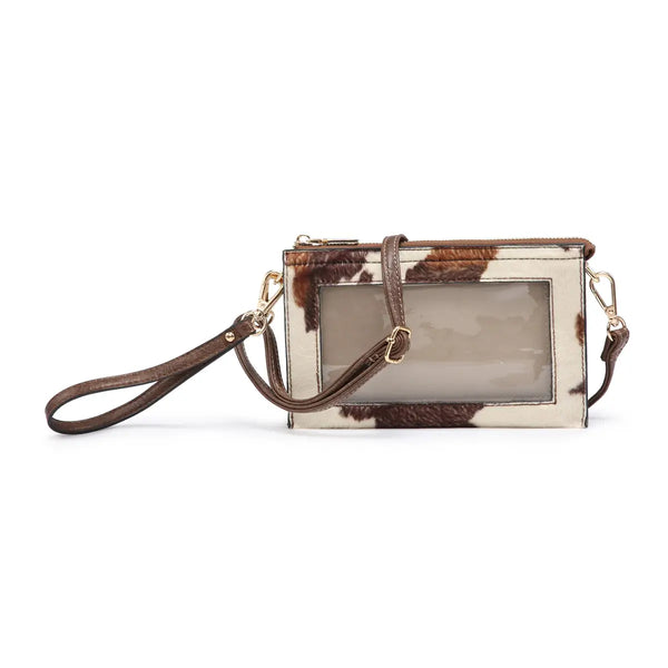Maeve 3 Compartment Crossbody w/ Clear Window